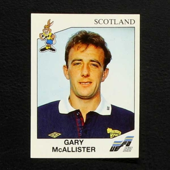 Euro 92 Nr. 154 Panini Sticker Gary McAllister