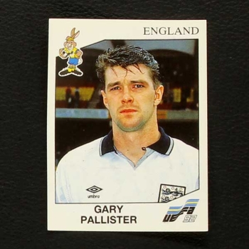 Euro 92 Nr. 098 Panini Sticker Gary Pallister