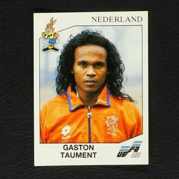 Euro 92 Nr. 138 Panini Sticker Gaston Taument