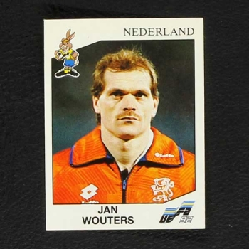 Euro 92 Nr. 126 Panini Sticker Jan Wouters