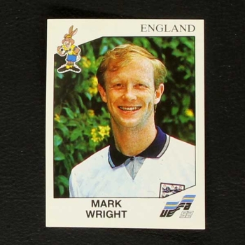 Euro 92 Nr. 101 Panini Sticker Mark Wright