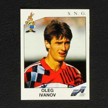 Euro 92 Nr. 178 Panini Sticker Oleg Ivanov