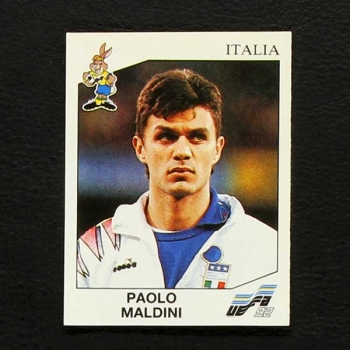 Euro 92 Nr. 240 Panini Sticker Paolo Maldini