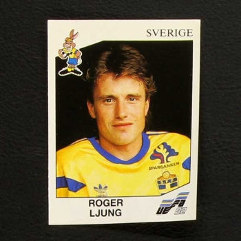 Euro 92 Nr. 024 Panini Sticker Roger Ljung