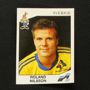 Euro 92 Nr. 026 Panini Sticker Roland Nilsson