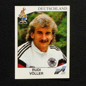 Euro 92 Nr. 213 Panini Sticker Rudi Völler