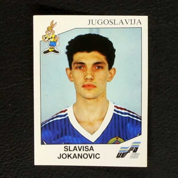 Euro 92 Nr. 079 Panini Sticker Slavisa Jokanovic