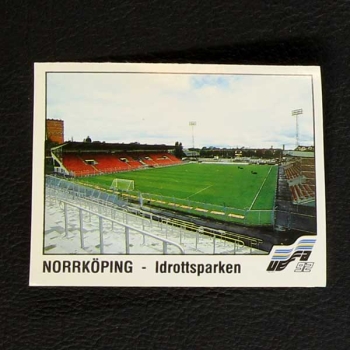 Euro 92 Nr. 013  Panini Sticker Stadion Idrottsparken