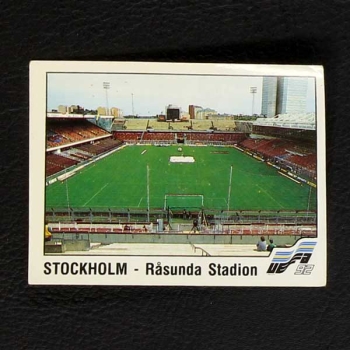 Euro 92 Nr. 007 Panini Sticker Stadion Rasunda