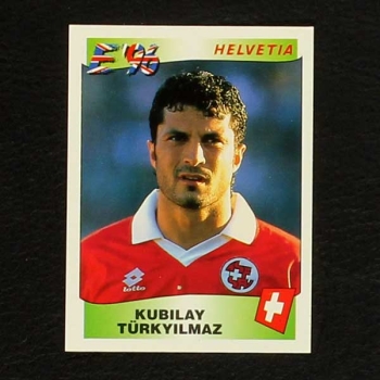 Euro 96 Nr. 072 Panini Sticker Türkyilmaz