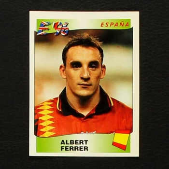 Euro 96 No. 119 Panini sticker Albert Ferrer