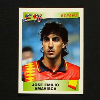 Euro 96 Nr. 129 Panini Sticker Amavisca