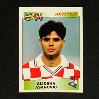 Euro 96 Nr. 348 Panini Sticker Asanovic