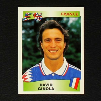 Euro 96 Nr. 193 Panini Sticker David Ginola