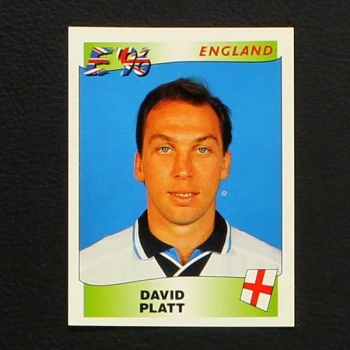 Euro 96 Nr. 047 Panini Sticker David Platt