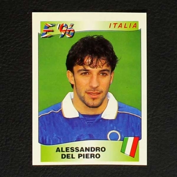 Euro 96 Nr. 249 Panini Sticker Del Piero