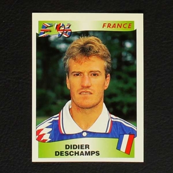 Euro 96 Nr. 186 Panini Sticker Deschamps