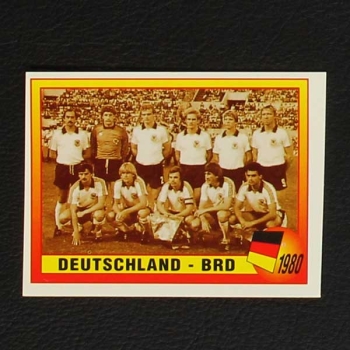 Euro 96 Nr. 012 Panini Sticker Deutschland 1980