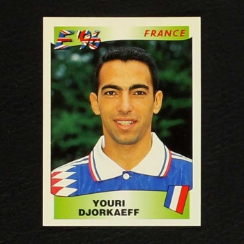 Euro 96 Nr. 189 Panini Sticker Djorkaeff