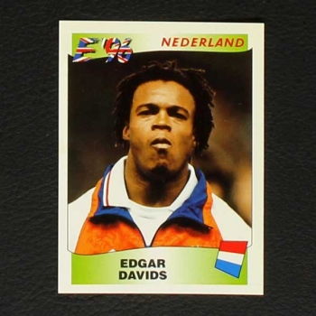 Euro 96 Nr. 086 Panini Sticker Edgar Davids