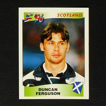 Euro 96 No. 112 Panini sticker Duncan Ferguson