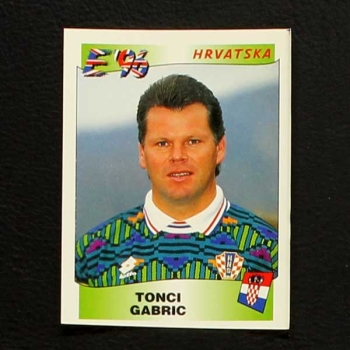 Euro 96 No. 354 Panini sticker Tonic Gabric