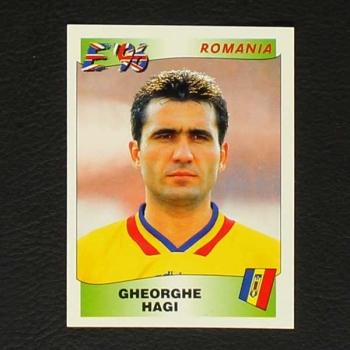 Euro 96 Nr. 167 Panini Sticker Gheorghe Hagi