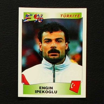 Euro 96 Nr. 334 Panini Sticker Engin Ipekolglu