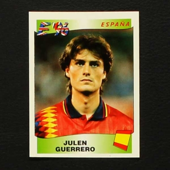 Euro 96 Nr. 128 Panini Sticker Julen Guerrero