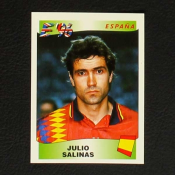 Euro 96 Nr. 132 Panini Sticker Julio Salinas