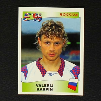 Euro 96 Nr. 265 Panini Sticker Valerij Karpin