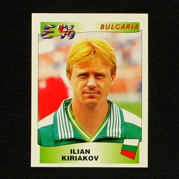 Euro 96 Nr. 144 Panini Sticker Ilian Kiriakov