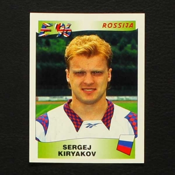 Euro 96 Nr. 272 Panini Sticker Sergej Kiryakov