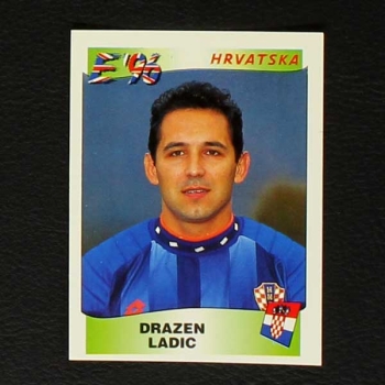 Euro 96 Nr. 337 Panini Sticker Drazen Ladic