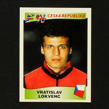 Euro 96 Nr. 232 Panini Sticker Lokvenc