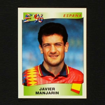 Euro 96 Nr. 133 Panini Sticker Javier Manjarin