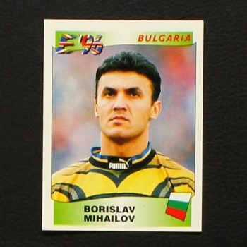 Euro 96 Nr. 137 Panini Sticker Mihailov