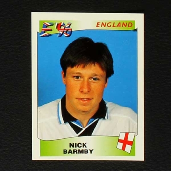 Euro 96 No. 049 Panini sticker Nick Barmby