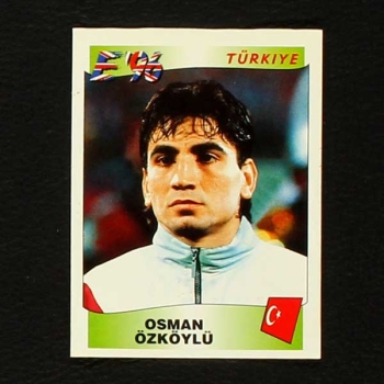 Euro 96 Nr. 322 Panini Sticker Osman Özköylü