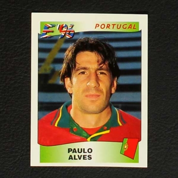 Euro 96 Nr. 312 Panini Sticker Paulo Alves