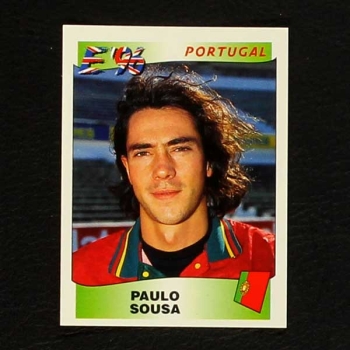 Euro 96 Nr. 306 Panini Sticker Paulo Sousa