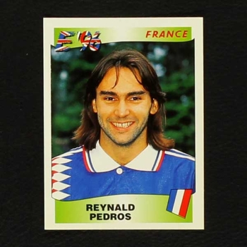 Euro 96 Nr. 188 Panini Sticker Reynald Pedros