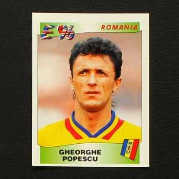 Euro 96 Nr. 164 Panini Sticker Popescu