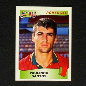 Euro 96 Nr. 302 Panini Sticker Paulinho Santos