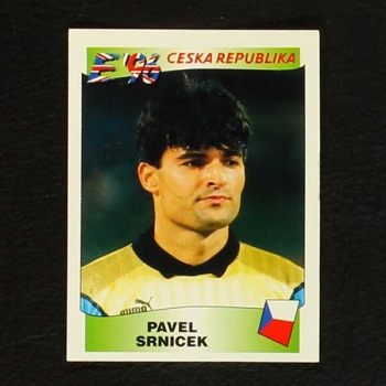 Euro 96 Nr. 234 Panini Sticker Pavel Srnicek