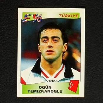 Euro 96 Nr. 321 Panini Sticker Temizkanoglu