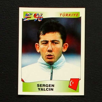 Euro 96 Nr. 327 Panini Sticker Sergen Yalcin