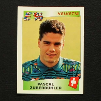 Euro 96 Nr. 074 Panini Sticker Zuberbühler