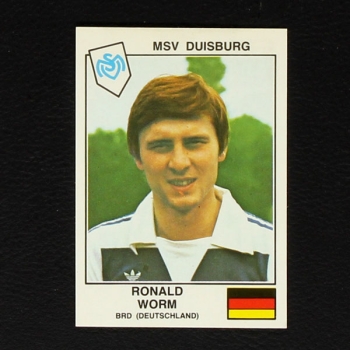 Euro Football 79 Panini Sticker Nr. 364 Ronald Worm