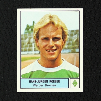 Hans-Jürgen Röber Panini Sticker Nr. 81 - Fußball 79